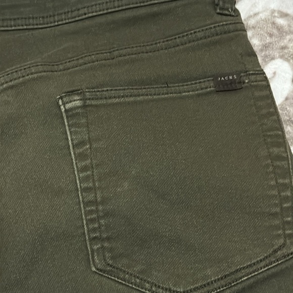 Jachs Olive Green Straight Leg Jeans - Picture 4 of 5